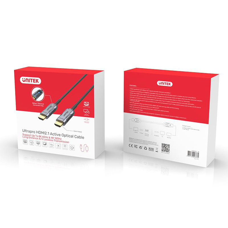 Cáp HDMI sợi quang 8K 10M UNITEK